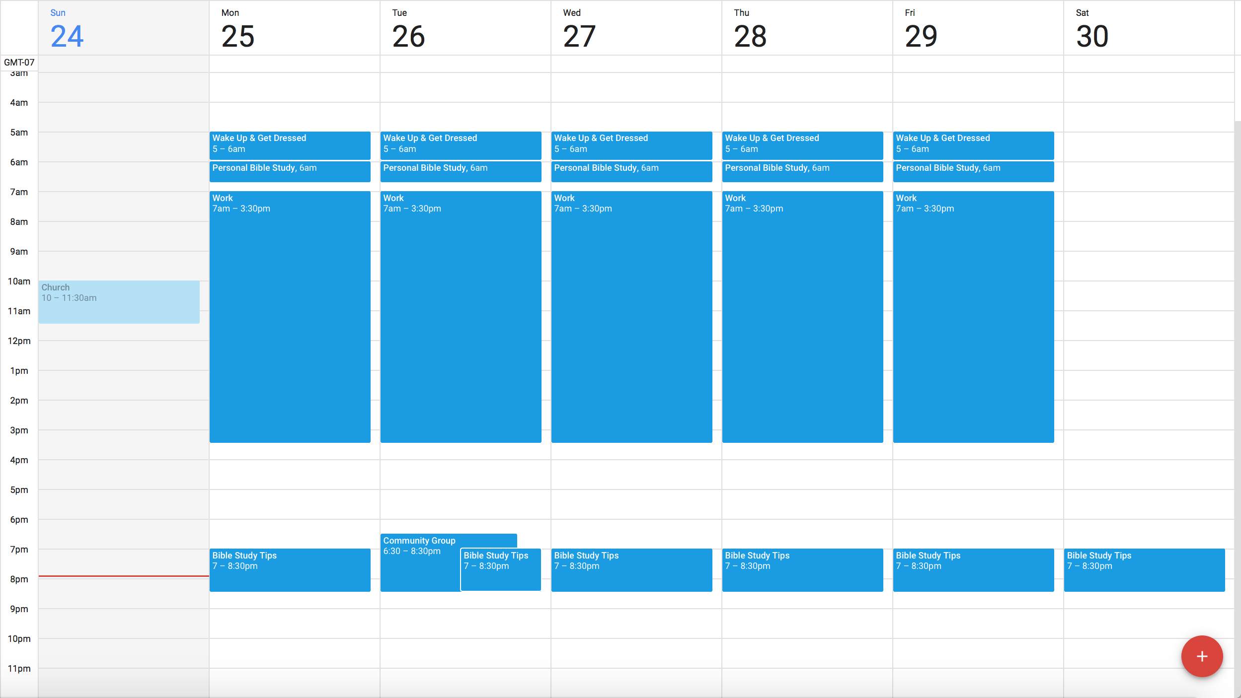 Step 1: Base Calendar